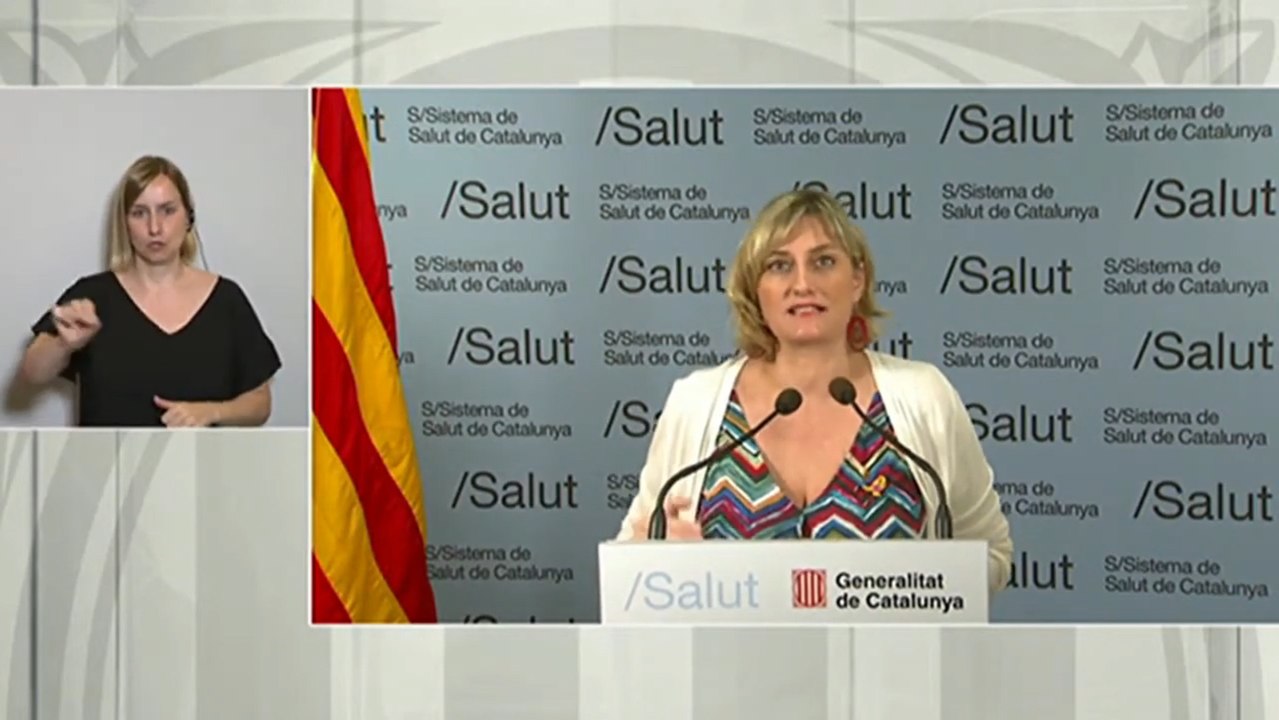 Consejera de Sanidad a Simón: "Quien sabe lo que pasa en Cataluña somos nosotros"