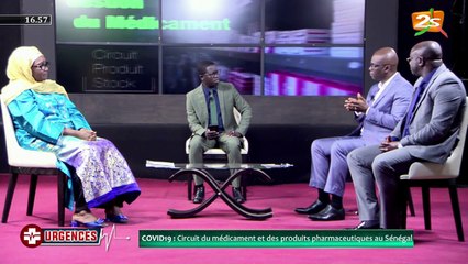 URGNENCES RECOIT: LE DR JULES CHARLES KÉBÉ, LE DR SERIGNE FALILOU SAMB ET LE DR ANNETTE SECK NDIAYE