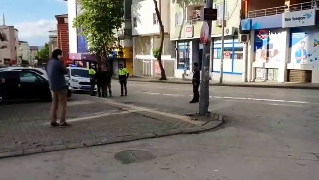 Görevden dönen Vefa Sosyal Destek Grubu kaza yaptı