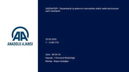 Silahlı saldırı şüphelisi tutuklandı - GAZİANTEP
