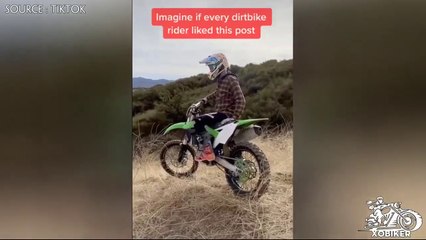 Download Video: XOBIKER - TlKT0K - DIRTBIKE - Had to repost because tik tok removed it Lets make it go viral since tiktok hates me foryou fyp foryoupage dirtbike california