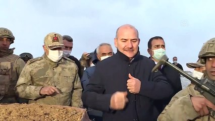 İçişleri Bakanı Soylu, İkiyaka Dağları'nda üs bölgesinin açılışını yaptı - HAKKARİ