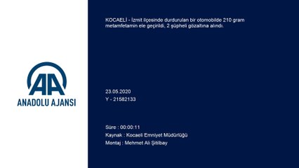 Uyuşturucu operasyonunda 2 şüpheli yakalandı - KOCAELİ