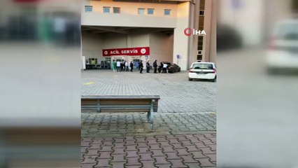 'Maske tak' uyarısı yapan güvenlik görevlisine testereyle saldırdı