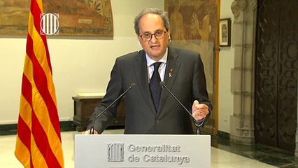 Torra urgirá a Sánchez este domingo a cumplir 40 medidas sobre Catalunya
