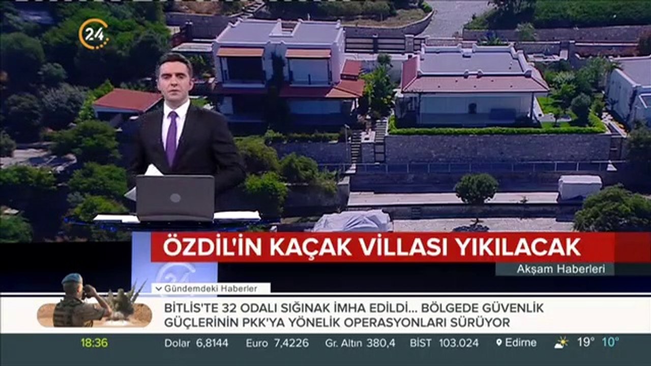 Yılmaz Özdil’in kaçak villasının yıkılmasına karar verildi