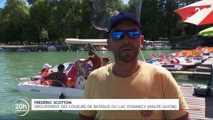 Avec le déconfinement, le lac d'Annecy reprend vie