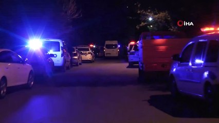 Polisten kaçan araçta bir kişi silahla vurulmuş halde bulundu