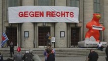 Protestas contra las restricciones con poca convocatoria en Alemania