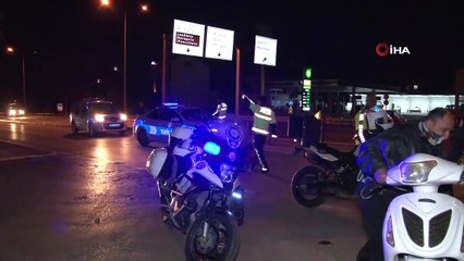- ÖZEL) Hurda motosikletle sokağa çıktı 12 bin TL ceza yedi