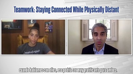 Jr. NBA Leadership Conference Clip – Candace Parker and Dr. Vivek Murthy (Spanish Subtitles)