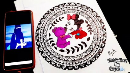 Mandala Art Step By Step❤