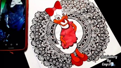 How to Art Mandala step by step❤