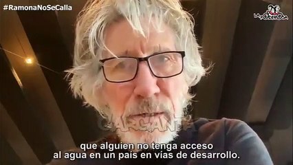 "Ramona tenía razón": el video con el que Roger Waters alertó sobre la grave situación en el Barrio 31
