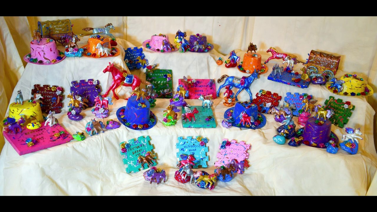 Celebrating the 145th Ky Derby and Oaks Series 15 Collection Art Abandonment Adventures Video 4 Art Mail Day