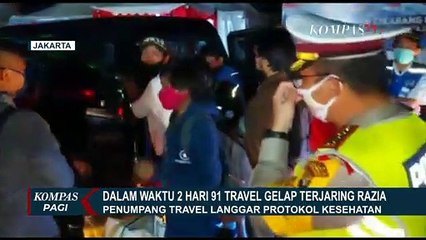 91 Travel Gelap Dibekuk Polisi, Total Sudah 300 Kendaraan Disita
