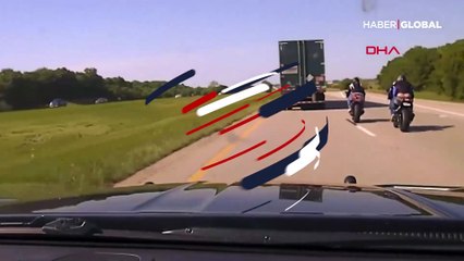 ABD'li havacı motosikletle aşırı hız yaparken yakalandı