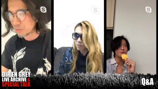 DIR EN GREY LIVE ARCHIVE & SPECIAL TALK #DAY2 - Die & Toshiya [PART3/1]