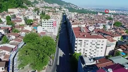 Bayramda Bursa sokakları sessiz kaldı