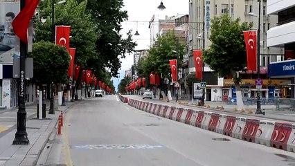 Ramazan Bayramı'nda sokaklar boş kaldı - MALATYA