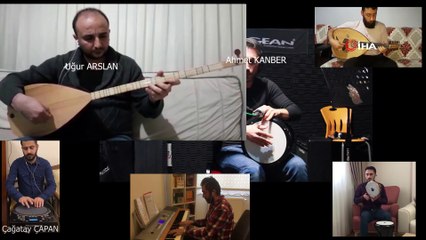 Müzik öğretmenlerinden klipli bayram kutlaması