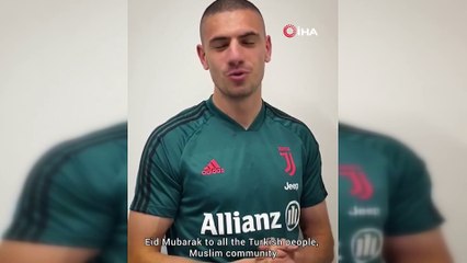 Merih Demiral'dan bayram mesajı