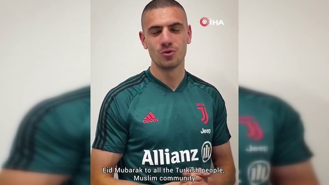 Merih Demiral'dan bayram mesajı