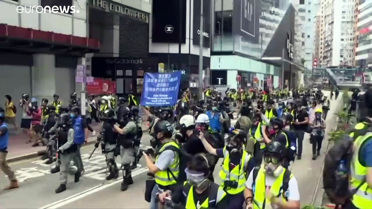 Tränengas und Festnahmen bei Protesten in Hongkong