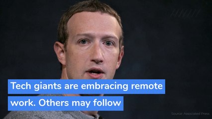 Tech giants are embracing remote work. Others may follow, and other top stories from May 24, 2020.