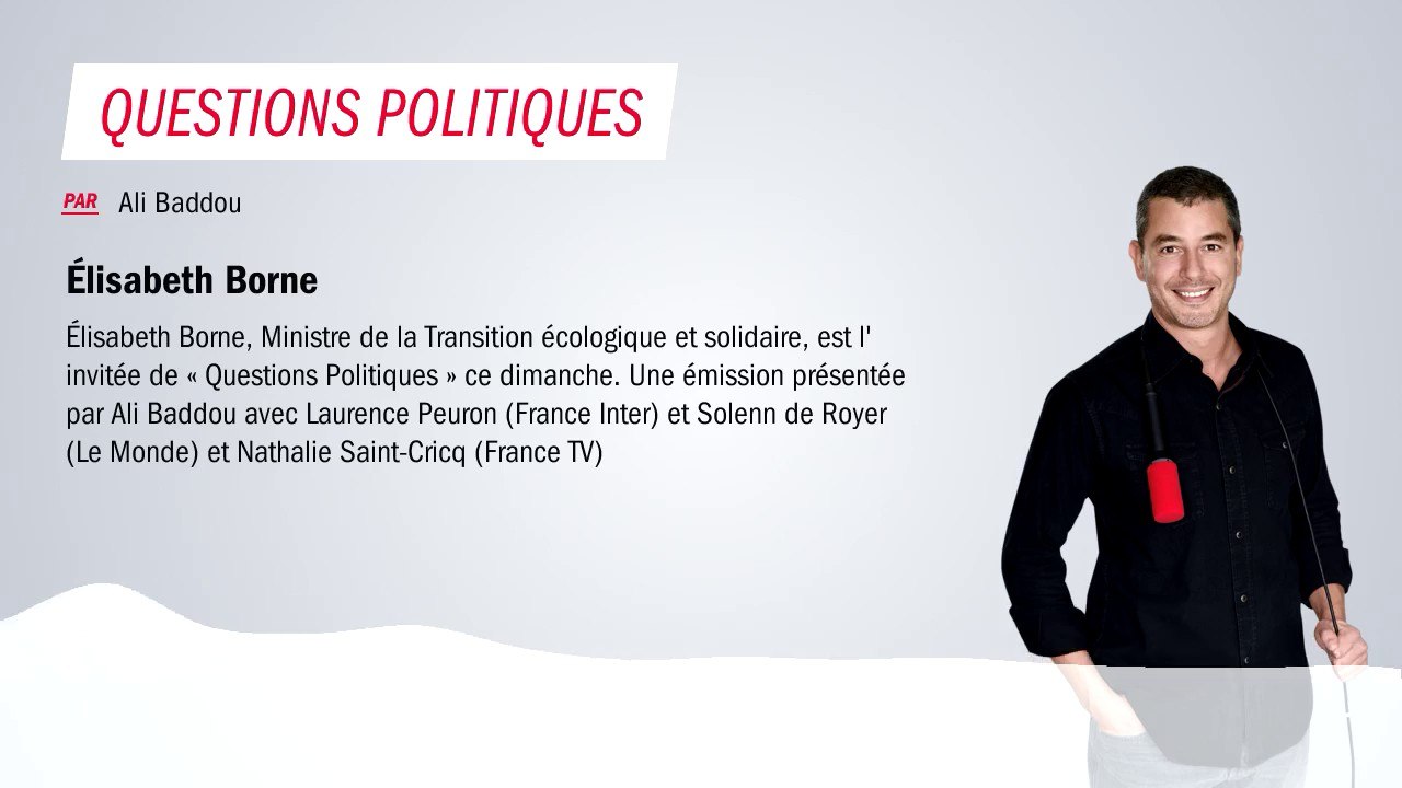 Elisabeth Borne : "Chacun peut commencer à rése...