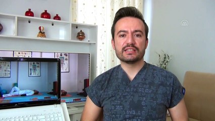 Kovid-19 salgını nedeniyle fizik tedavi hizmetini evden veriyor - HATAY