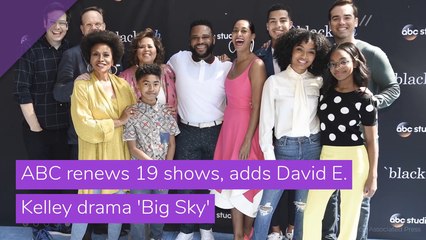 ABC renews 19 shows, adds David E. Kelley drama 'Big Sky' , and other top stories from May 24, 2020.