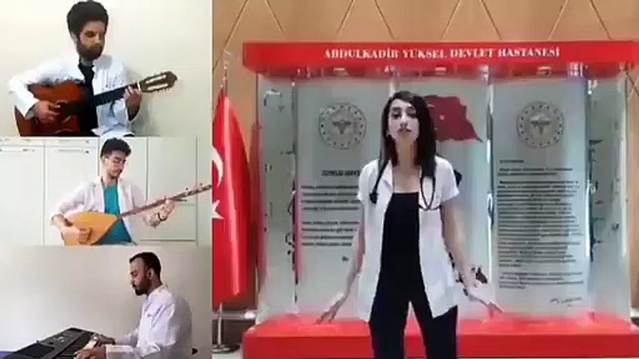 Sağlık çalışanları, 'Hayat Bayram Olsa' dedi...