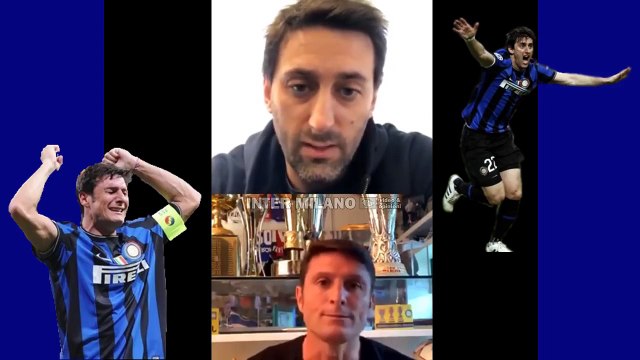 ZANETTI E MILITO SI RACCONTANO IL TRIPLETE * JAVIER: A MADRID NEL RECUPERO STAVO GIÀ PIANGENDO .