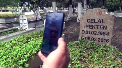Muhtardan görüntülü mezarlık ziyareti hizmeti