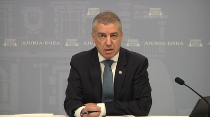 Urkullu pide "plena colaboración" del Estado para un 12J con "seguridad"