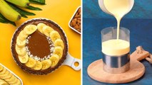 How To Make Banana Cake With Chocolate - Satisfying Chocolate Cake Tutorial - Perfect Cake Recipes