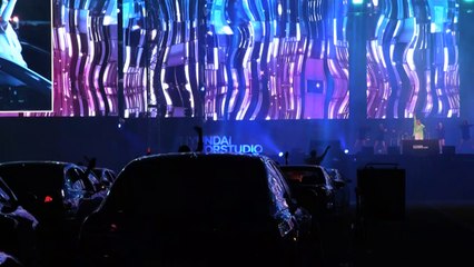 Konzert trotz Corona: K-Pop-Show im Auto