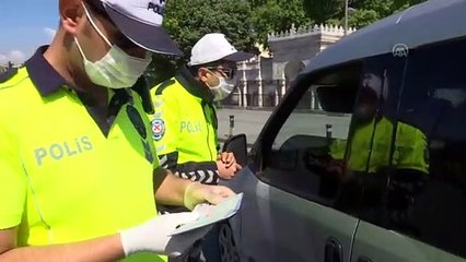 Sokağa çıkma kısıtlamasını ihlal edenlere ceza kesildi - İSTANBUL
