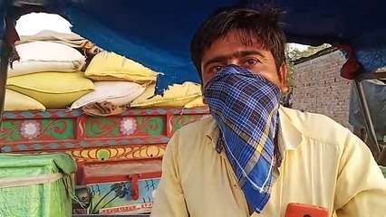 गेहूं खरीदी उपार्जन केंद्रों पर किसानों की लंबी लाइनें