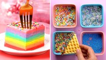 10 Easy Cake Decorating Tutorials For Birthday - So Yummy Colorful Cake Recipes - Perfect Cake Ideas