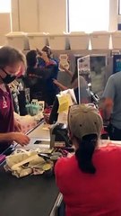 Man Refusing to Wear Mask Makes a Scene