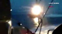 Yunan Sahil Güvenlik botundan Türk yatına taciz ateşi açıldığı ortaya çıktı