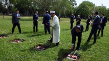 Avusturya'daki Türk şehitlerinin kabrine bayram ziyareti - VİYANA