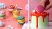 How To Make Fancy Macarons Cake Decorating - Perfect Cake Decorating Ideas - Yummy Cake Recipes