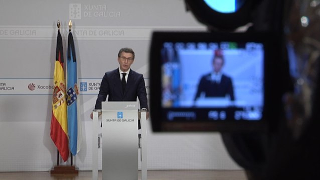 Feijóo, en rueda de prensa tras reunirse con Moncloa y demás líderes autonómicos