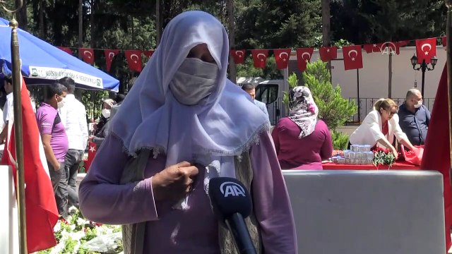 Şehitliklere Ramazan Bayramı ziyareti - MERSİN