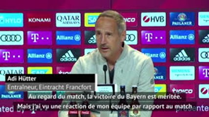 27e j. - Hütter (Francfort) : "À 2-3, je pensais surprendre le Bayern"