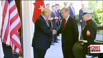 Son dakika... Cumhurbaşkanı Erdoğan, ABD Başkanı Trump ile görüştü