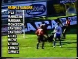 URUGUAYO 1993: Fecha 10 - Rampla Jrs vs Nacional 2 a 1 (Estadio Centenario)